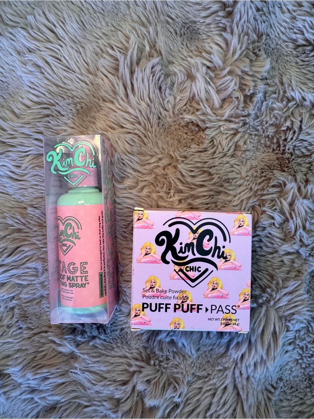 KiinChi Matte Setting Spray & Suntan Setting Powder NEW